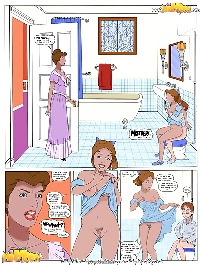 Milftoon- Mary and Wendy go..